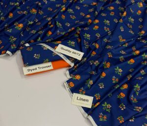 Digital Printed Linen 2-Piece Suit