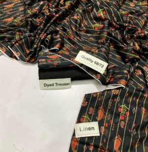 Designer linen shirt & trouser set