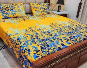 Cotton king size bedsheet