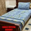 Single Bedsheet 3D Crystal