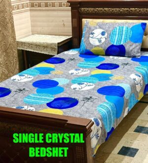 Single Bedsheet 3D Crystal