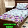 3D Crystal Printed Bedsheet
