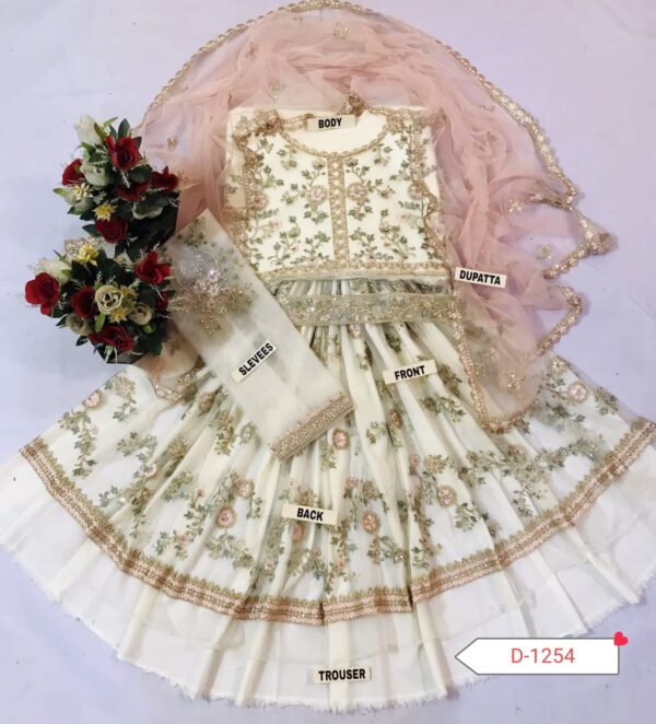 embroidered wedding dress