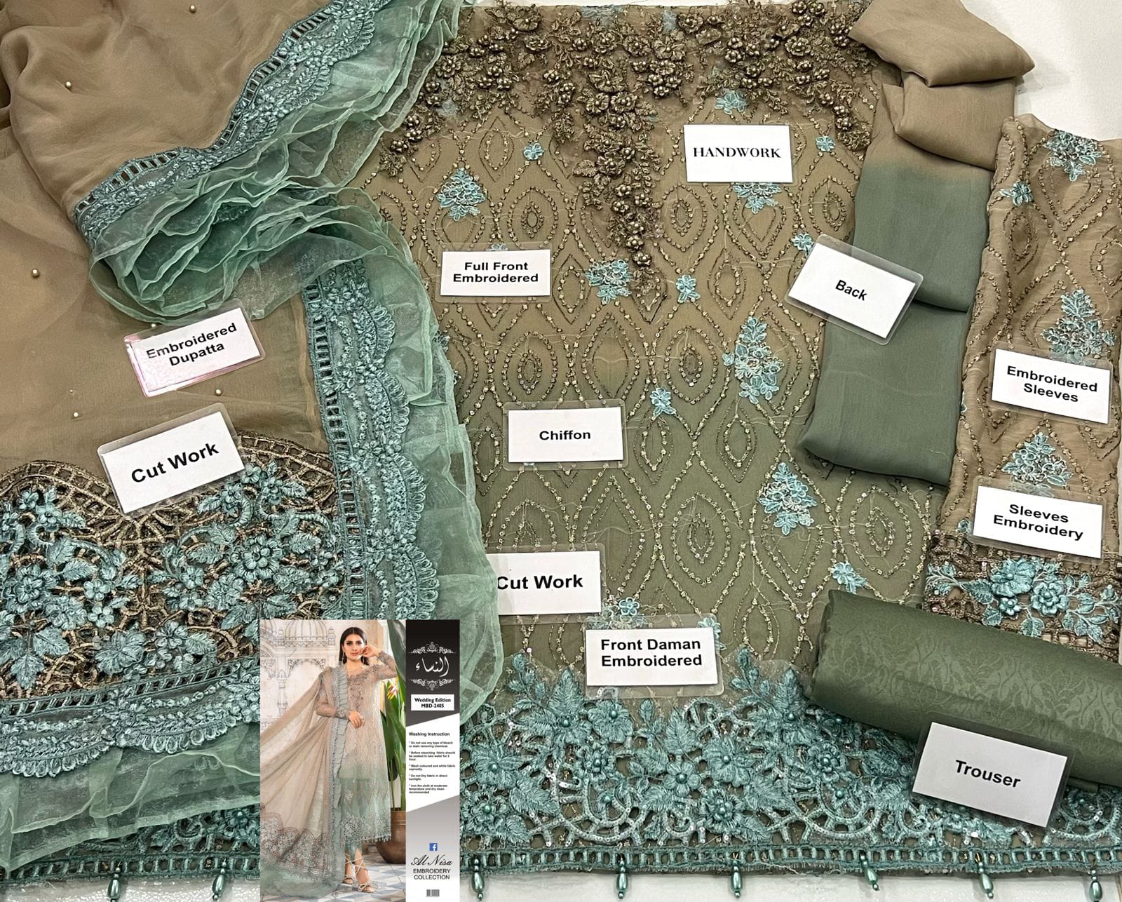 Alnisa Embroidery Collection