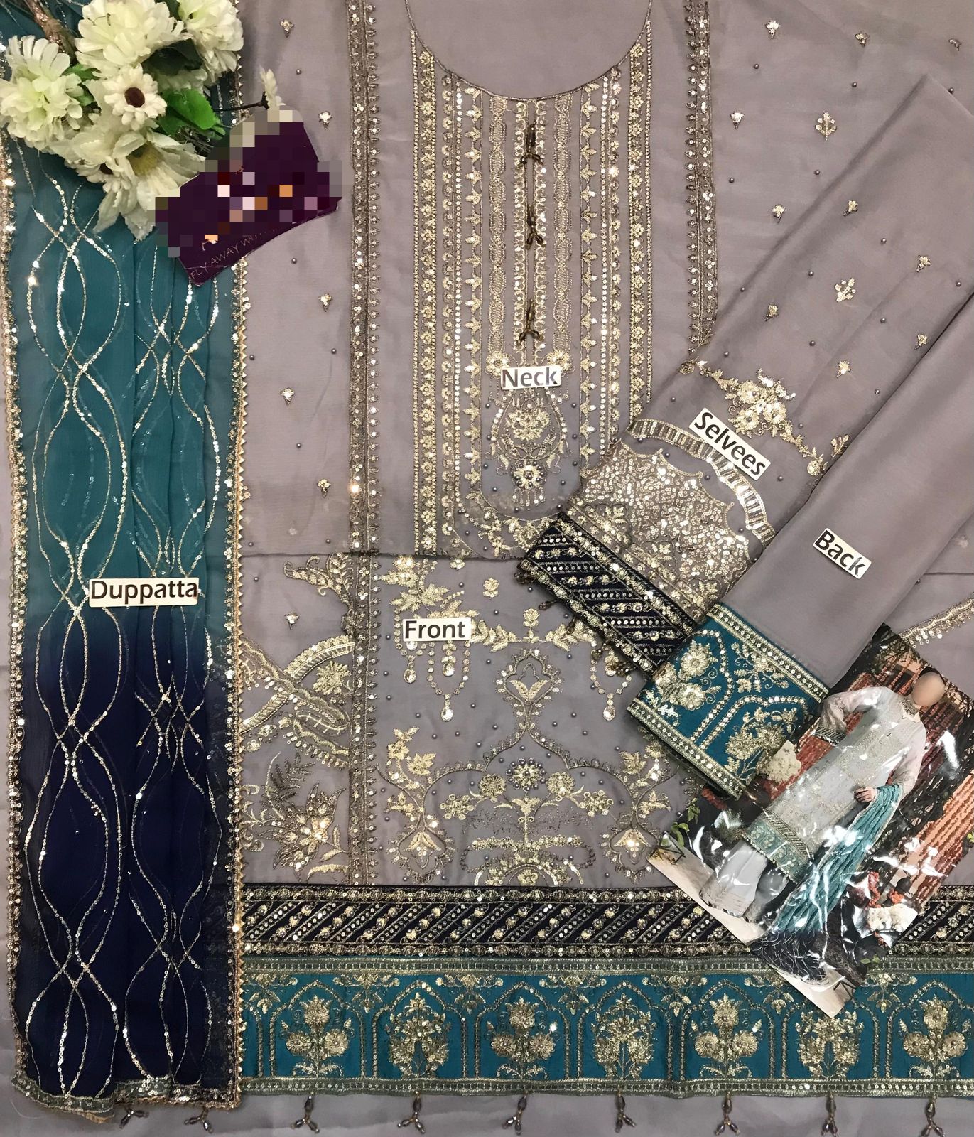 unstitched wedding suits Pakistan