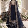 Maria B Organza Suit 3 Piece with Sheesha Jamawar Trouser