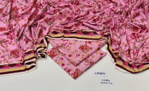 stunning 3Pc Linen Outfit