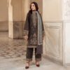 Red dhanak bridal fancy suit