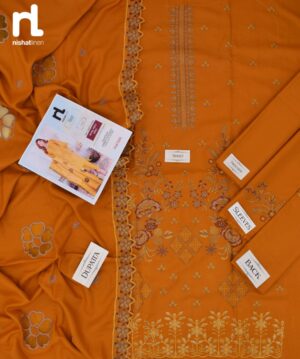 Dhanak Winter Fancy Suit – Maroon Embroidery