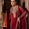 Chiffon Embroidered Suit