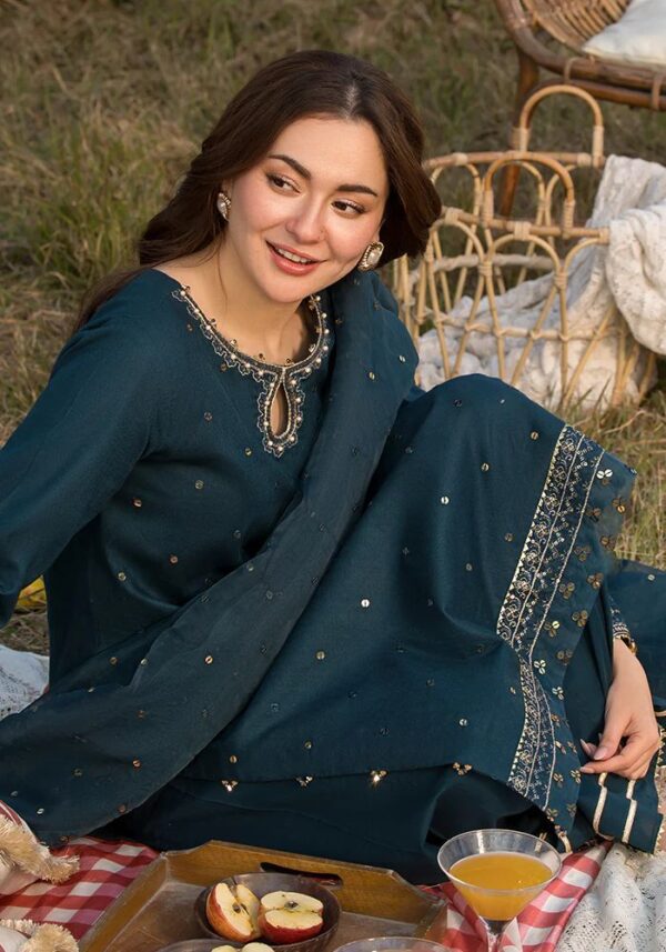 embellished dhanak