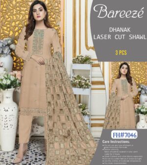 Women’s Luxury Dhanak Fancy Suit – Green Festive Wear