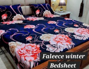 Soft fleece bedding set