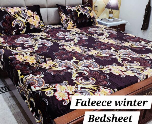 Soft Fleece Bedsheet 3pc Set