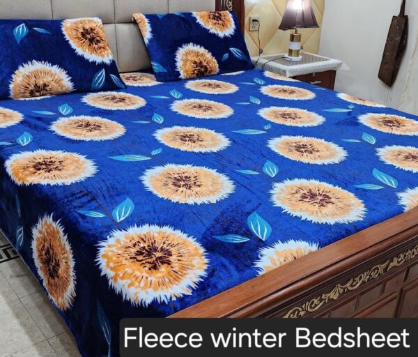 Soft Fleece Bedsheet 3pc Set