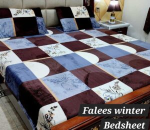 Soft Fleece Bedsheet 3pc Set