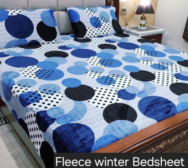 Soft Fleece Bedsheet 3pc Set