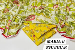 Buy unstitched Khaddar fabric online
