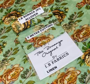 Digital Printed Linen 2 Piece