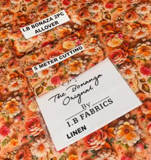 Digital Printed Linen 2-Piece