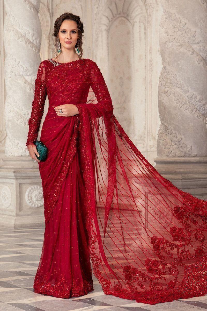 Pakistani Designer Saree