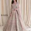 Maria B Luxury Net Frock with Satin Silk Trouser – Heavy Embroidered & Adda Work
