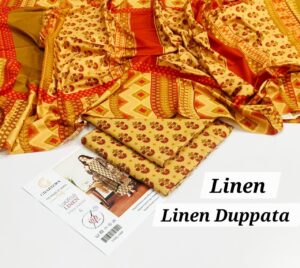 Maria B Linen Collection 3pc Suit