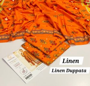 Maria B Linen Collection 3pc Suit