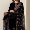 Velvet Embroidered Suit