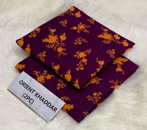 Khaddar 2PC unstitched fabric