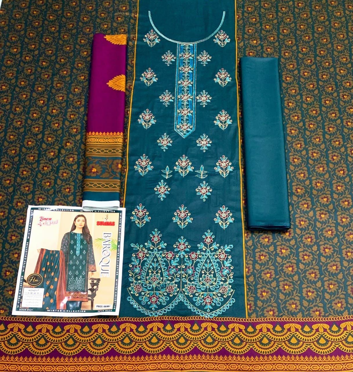 Linen 3PC winter collection 2025