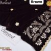 Bareeze soft velvet Shawl