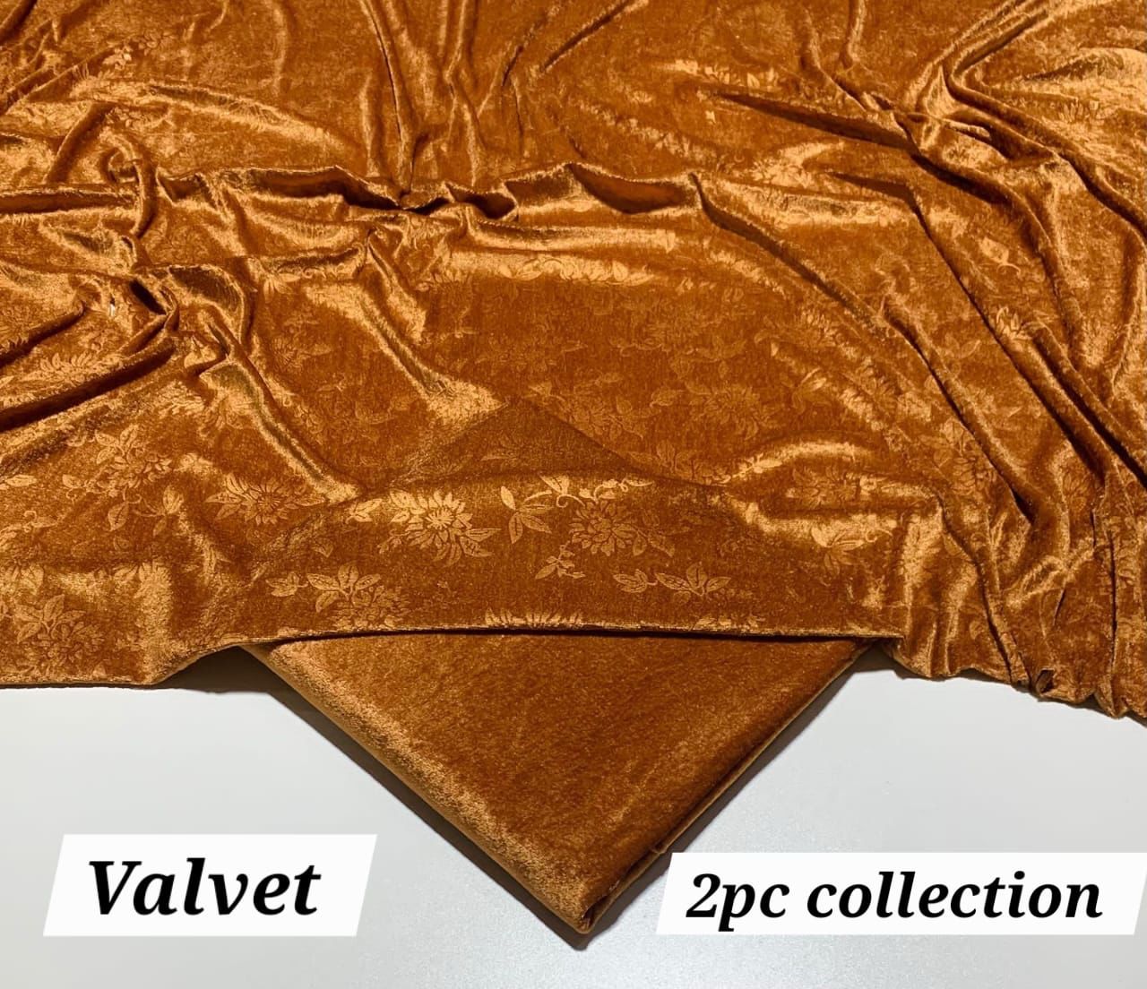 Latest Velvet Dress Collection Pakistan