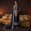 Barat Dress | Nikkah Dress | Mehndi Dress | Luxury Embroidered Velvet Suit