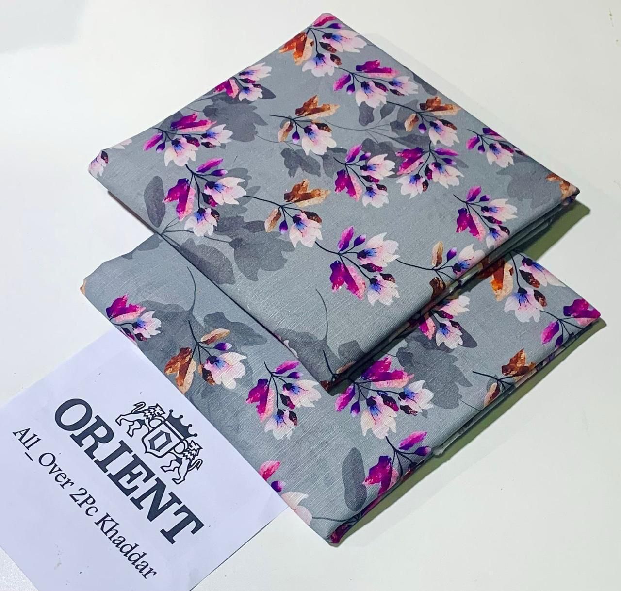 Khaddar 2PC unstitched fabric