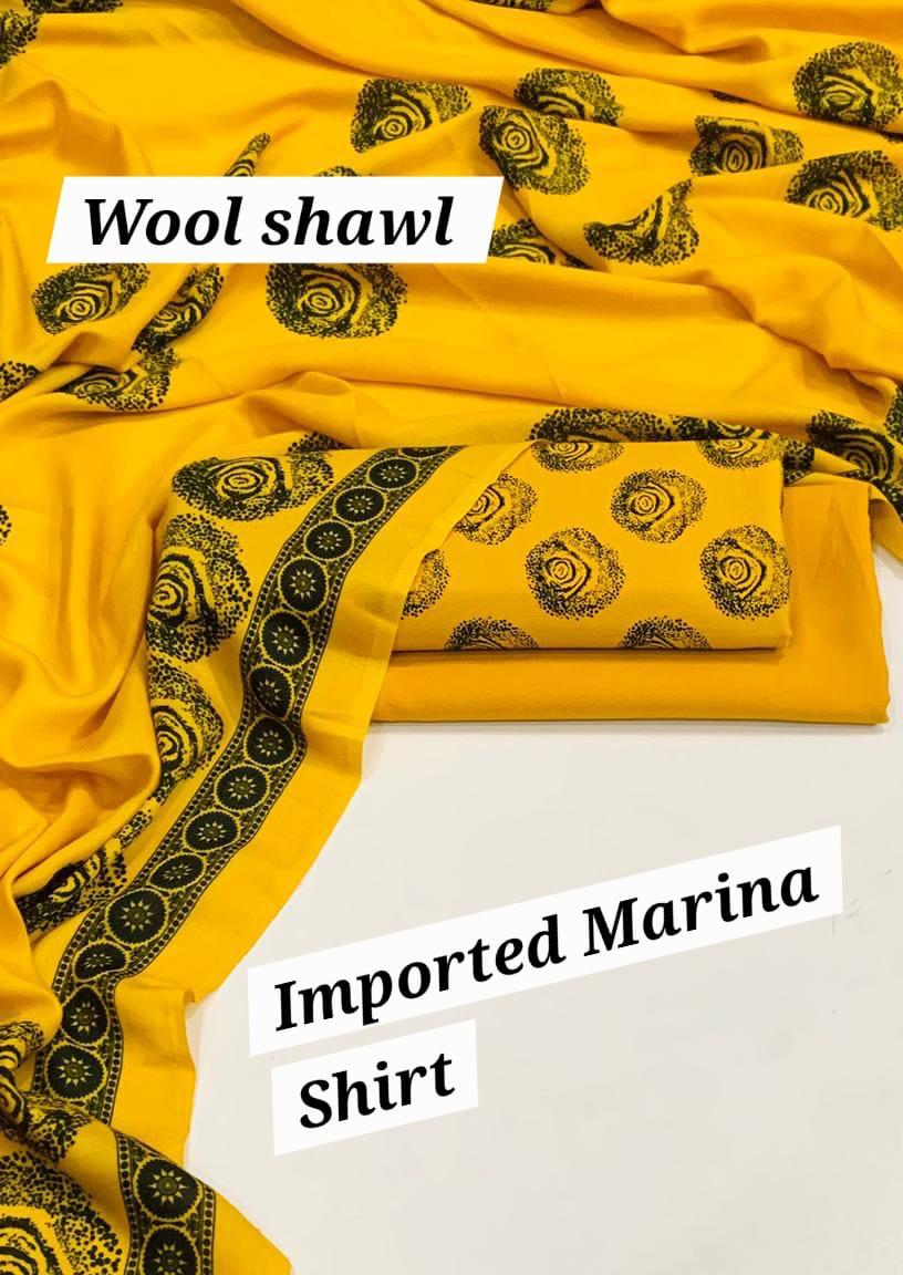 Women’s Peach Marina Wool 3PC Winter Suit