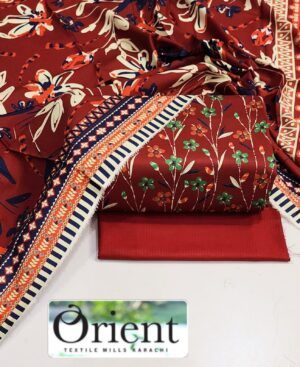 linen printed suit for women