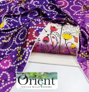 digital printed linen suit